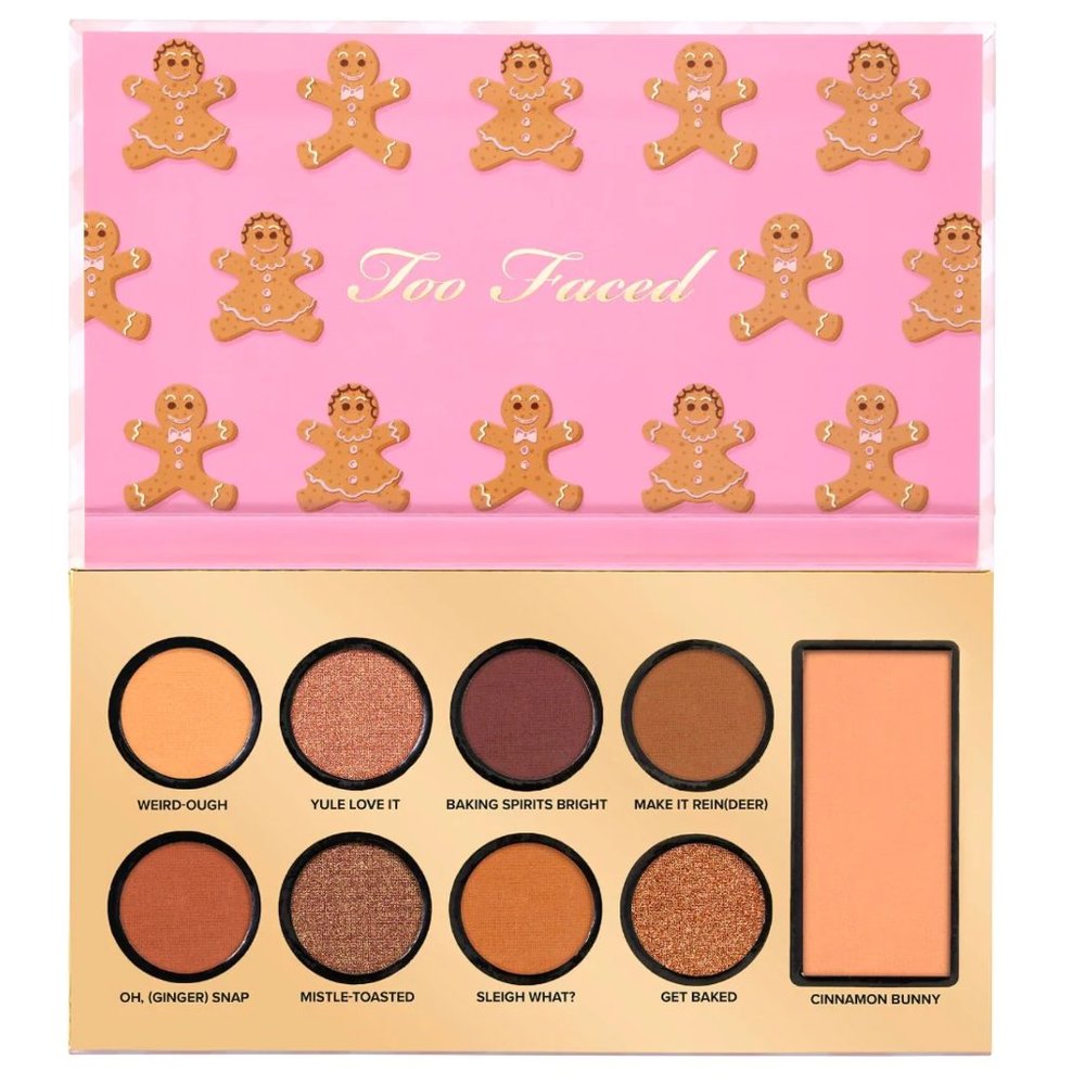 Too Faced Christmas Bake Shoppe Eyeshadow Palette (Ginger Snap - Nude/Brown)